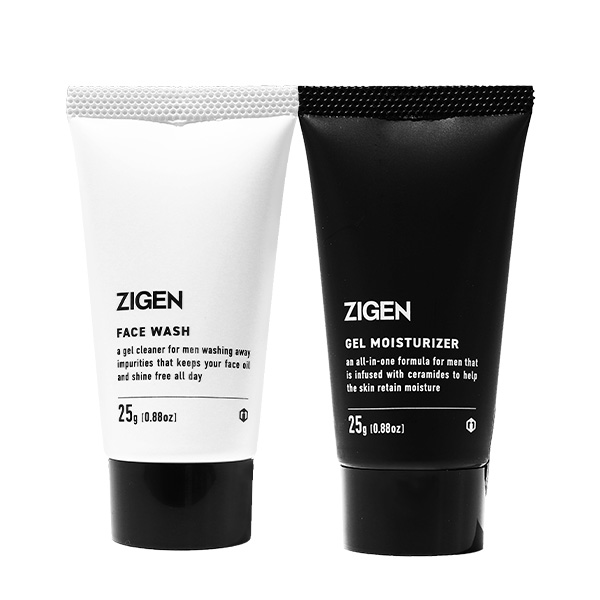洗顔料＋保湿ジェル 2点ミニセット | ZIGEN [ジゲン] 公式ショップ